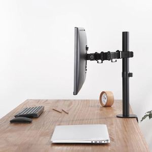 Adjustable Dual Monitor Arm Desk Mount 90 Degree Tilt Articulated <b>Stand</b> for Two 32-inch <b>Screens</b> New Stock Product - Product Image 5