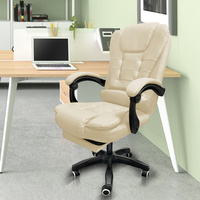 Meilleures chaises de bureau élégantes et modernes avec repose-pieds rétractable, design populaire et luxueux