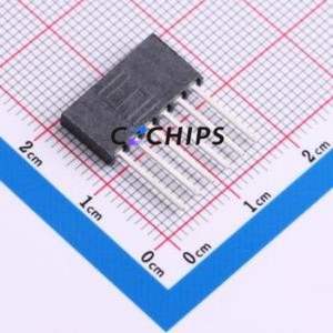 SSQ-106-03-T-S Pin Socket Through hole Component (THT),P=2.54mm Connector 2.54mm Through Hole Single Row 6P - Product Image 2