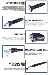 เครื่องบำรุงผิวหน้า 10 in 1 Hydra Bubble – ออกซิเจนเจ็ทพีลและเดอร์มาเบรชั่นสำหรับใช้ในบ้าน ช่วยยกกระชับและฟื้นฟูผิว - Product Image 5