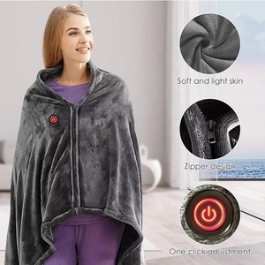 Cắm Trại Đi Du Lịch Ngoài Trời Đi Bộ Văn Phòng Gia Đình Có Thể Sạc Lại Nước Nóng Mặc Áo Chăn Điện USB Nước Nóng Vai Chăn - Product Image 5