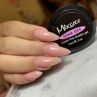 Gel de sculpture pour ongles Mixcoco sans TPO, gel de construction 2-en-1 pour extension d'ongles et sculpture 3D
