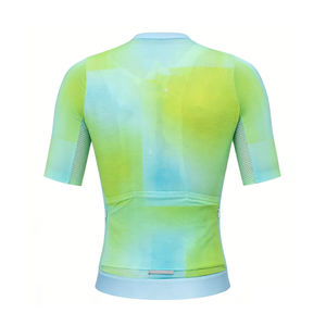 Maillot de cyclisme professionnel personnalisé avec logo imprimé, respirant et anti-humidité, coupe course estivale pour événements, sports de plein air et cyclisme sur route - Product Image 3
