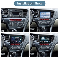 Lecteur de navigation Android pour Kia Optima K5 2011-2014 Écran tactile complet avec CarPlay sans fil EasyLink BT WIFI