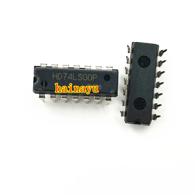 HD74LS00P SN74LS00N mantık kapısı ve invertör giriş dört NAND kapısı çip doğrudan takılı elektronik bileşen çip IC