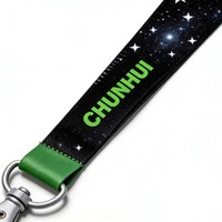 CH Wholesale Sublimation Printing Polyester Lanyards With Logo Custom Certification Keychain OEM ODM ECO Promotion Event Gifts