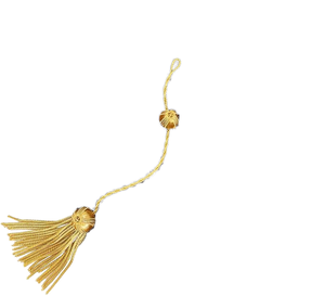 Chapeau de doctorat de luxe en velours à 6 ou 8 pans avec pompons dorés, qualité supérieure, personnalisable avec logo pour l'école, usage académique - Product Image 5