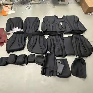 Housse de dossier de siège pour Mercedes-Benz W205 C63 <span class=keywords><strong>A45</strong></span> GLA45 AMG CLA45 C43 W213 E42 E63, garniture intérieure - Product Image 2