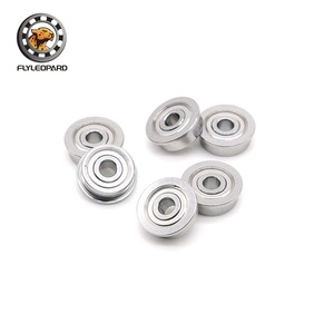 Rodamientos de Brida Flyleopard F625ZZ 5x16x5mm, Rodamientos de Bolas de Ranura Profunda en Miniatura con Bridas, Métricos P0, Acero Cromado - Product Image 5