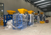 Machine à fabriquer des briques creuses en béton semi-automatique QT4-24, ligne de production de blocs solides en ciment pour l'Afrique, très demandée