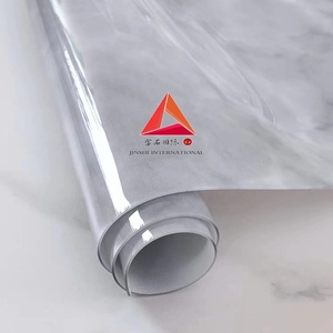Mantel <span class=keywords><strong>de</strong></span> Mantel transparente <span class=keywords><strong>de</strong></span> PVC con estampado láser Jinshi <span class=keywords><strong>de</strong></span> alta calidad - Product Image 1