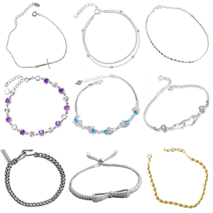 Produttore e Fornitore all'Ingrosso di Nuovi Bracciali da <span class=keywords><strong>Donna</strong></span> <span class=keywords><strong>in</strong></span> <span class=keywords><strong>Argento</strong></span> 925 con Zirconi e Moissanite, Produzione di Gioielli Personalizzati - Product Image 5