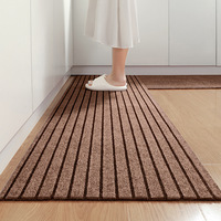 Tapis de cuisine robustes et antidérapants, ensemble de 2 tapis de sol et de couloir pour cuisine