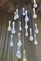 Nouvelle Arrivée Lustre Détachable de Luxe pour Mariage, Décoration de Plafond en Cristal Acrylique, Lumières Suspendues en Forme de Bulle pour Hôtels