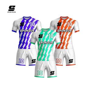 Hoge Kwaliteit Custom Authentieke Voetbal Truien Nieuwe Globale Korte Mouw Training Match Kleding Creatieve Custom Voetbal Truien - Product Image 4
