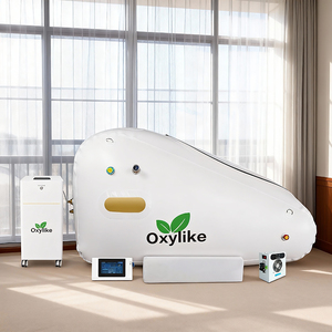 Chambre <span class=keywords><strong>hyperbare</strong></span> à oxygène Oxylike OLS-LS1 1.5ATA en forme de triangle, souple, pour athlètes, à <span class=keywords><strong>prix</strong></span> de gros usine, pour position couchée et assise - Product Image 2