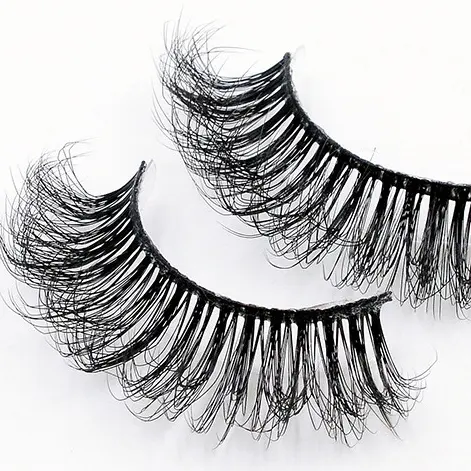 Handmade natural curl 3D Mink With Private Label Make-up tools Charming eyes False Eyelashes