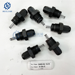 <span class=keywords><strong>GH2</strong></span> GH3 GH4 GH6 GH7 Rompedor de rocas hidráulico N2 Válvula de carga de gas nitrógeno Uso para martillo hidráulico Repuestos Válvula de carga - Product Image 6