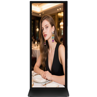 Pantallas de Señalización Digital de 43 Pulgadas, Android WIFI, Gestión Remota, Pantalla LCD de Alto Brillo, Funcionamiento Continuo 7/24 para Tiendas Minoristas y Centros Comerciales