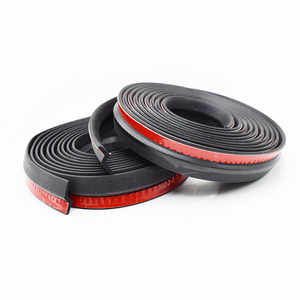 Tiras de Goma para Aislamiento Acústico Tipo D, <span class=keywords><strong>P</strong></span> y <span class=keywords><strong>Z</strong></span>, Color Negro, para Puertas de Automóviles, Recortes de Goma EPDM para Autos y Camiones - Product Image 3