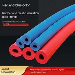 पर्यावरण के अनुकूल इन्सुलेशन खोखले कस्टम रंगीन गोल ठोस सुरक्षात्मक कुशन सामग्री स्पंज उच्च घनत्व एपे फोम ट्यूब - Product Image 2