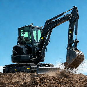 Excavator Mini 3 Ton, Excavator 1 Ton, Excavator 2 Ton, Excavator Mini Cina 3,5 Ton, Mesin Excavator 3,5 Ton dengan Pilihan Mesin - Product Image 2