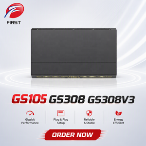 Commutateur Ethernet Gigabit <span class=keywords><strong>GS105</strong></span> GS308 GS308V3 5/8 ports non géré RJ45 en métal pour bureau - Product Image 1
