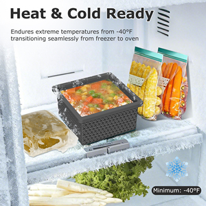 Custom Silicone Ice Tray Mold Microwavable 1 Cup Freezer Safe Food Grade Eco-Friendly Baby Ice Cream Storage Flip Top Printing - Product Image 6