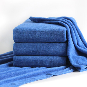 ผ้าเช็ดตัวอาบน้ำ 70x140 ซม. ผ้าฝ้ายแท้ หนาพิเศษ สีขาว สำหรับใช้ในโรงแรม - Product Image 4