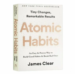 Atomic Habits di Clear, <span class=keywords><strong>Libri</strong></span> per l'Autosviluppo, Vendita all'Ingrosso di Rich Dad Poor Dad, Servizio Personalizzato di Lettura per Adulti e Bambini, Lettura della Teoria 'Lasciali Leggere' - Product Image 1