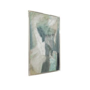 Quadro moderno rettangolare con cornice, design a texture su tela per soggiorno o sala da pranzo, Shadow Box - Product Image 2