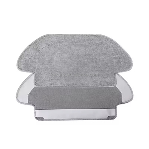 ผ้าถูพื้นสำหรับหุ่นยนต์ดูดฝุ่น Mi Robot Vacuum-mop P อะไหล่ทดแทน ผ้าไมโครไฟเบอร์ซักได้ แผ่นถูพื้นทำความสะอาด อะไหล่สำหรับหุ่นยนต์ดูดฝุ่น <span class=keywords><strong>Xiaomi</strong></span> - Product Image 1