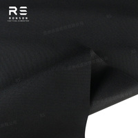 Tissu Cordura en polyester 500D de haute qualité Ronsontex, couleur noire, durable, pour équipement tactique et sacs de voyage en plein air