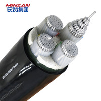 XLPE Cables de alimentación de aislamiento Xlpe Blindados de un solo núcleo múltiple 3/4/5 Core 25mm 70mm 95mm 150mm 185mm 240mm Cable de alimentación de bajo voltaje