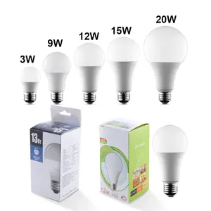 Lighting Supplier New Design Led Bulb Lighting E14 B22 Bulb 7w 9w 12w 18w 20w 25w Led Light Bulb