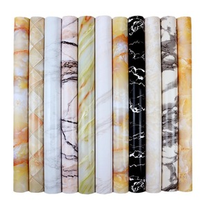 วอลล์เปเปอร์พีวีซีลายหินอ่อนมีกาวในตัวกันน้ำมันพื้นหลังทีวีสติกเกอร์ติดผนังห้องน้ำผนัง - Product Image 5