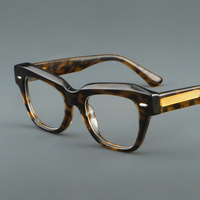 Lunettes de soleil classiques de haute qualité en acétate de couleur bonbon MS YL882232, lunettes de soleil œil de chat pour femmes, blocage de la lumière bleue, rétro, marron