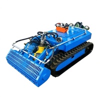 Robot de dragage subaquatique pour le drainage des rivières, équipement de nettoyage par télécommande sur chenilles hydrauliques, 380V 750kg