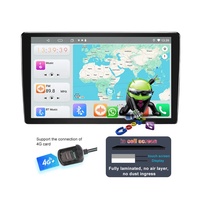 A18Max Écran QLED In-Cell 9 pouces 4 Go 64 Go 4G Radio FM AM RDS Android Auto Carplay 2DIN DSP GPS Audio haute résolution universel pour voiture