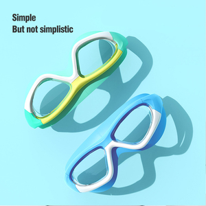 Lentille anti-buée HD vue claire hommes femmes enfants sangles en silicone non myopes <span class=keywords><strong>lunettes</strong></span> de <span class=keywords><strong>natation</strong></span> - Product Image 2