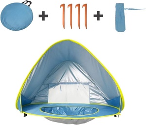 Tente de jeu d'intérieur unisexe pour enfants, polychrome, piscine, grand espace, imperméable, portable, une chambre, trois saisons, montage rapide - Product Image 5