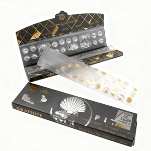 ورق لف مخصص وردي اللون بحجم كينج مع فلاتر، ورق لف بالجملة بتصميم شخصي - Product Image 3