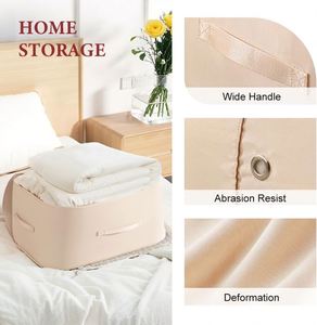 2026 New 3-Layer Ultra Saving Self <b>Compression</b> Folding Polyester Dustproof Cover Multifunctional Comforter Storage Living Room - Product Image 3
