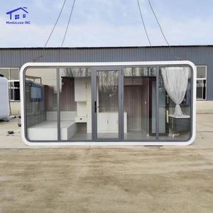 Nuevo Diseño de Casa Prefabricada Tipo Cabaña Apple, Casa Pequeña Móvil, Cabaña Tipo Pod con Baño - Product Image 3