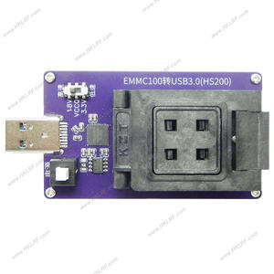 EMMC100 zu USB3.0 Programmierer-Sockel USB3.0-Lesegerät IC-Größe 12*18mm 14*18mm NAND-Flash-Testadapter - Product Image 6