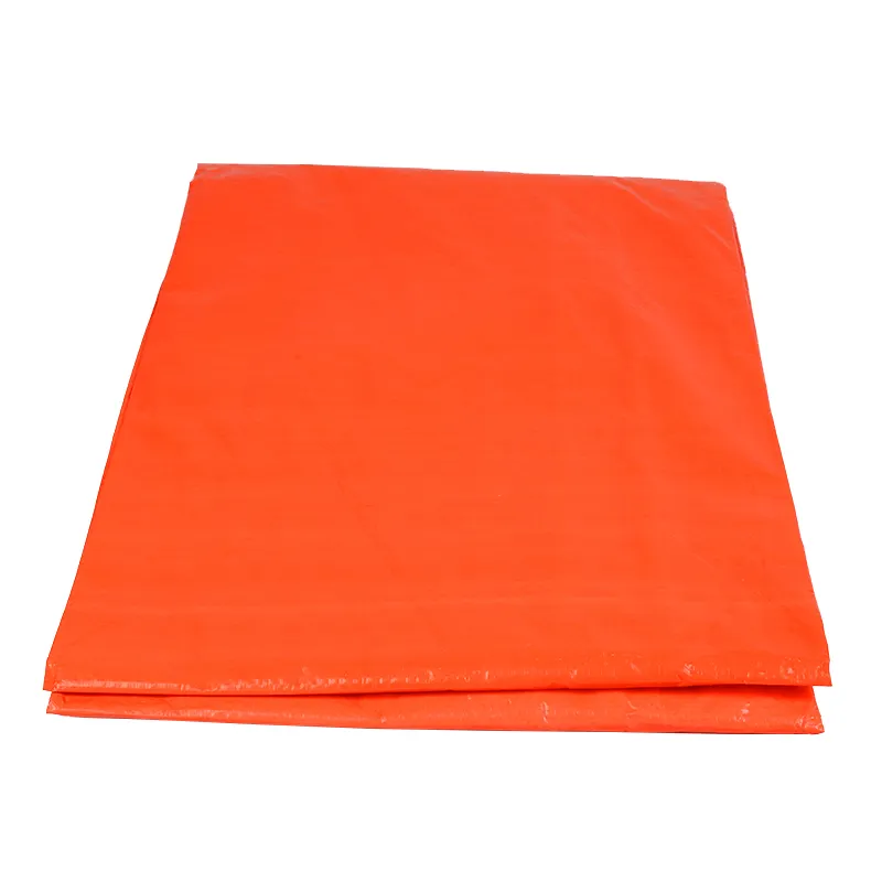 Competitive Price Striped Tarp Coated Pe Tarpaulin Orange Color Curing Blanket