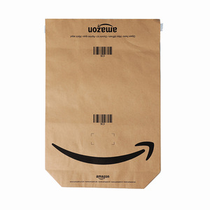 Bolsa de papel kraft Rickson para envíos, con base plana, autosellable, reciclable, para envíos y entregas exprés. - Product Image 2