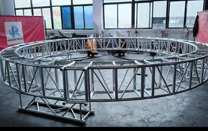 Sistema de armazón de techo de aleación de aluminio, armazón de techo de aluminio con pernos de escenario, armazón de iluminación para conciertos, escenario móvil para conciertos - Product Image 3