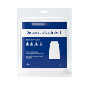 OEM/ODM di alta qualità usa e getta accappatoio <span class=keywords><strong>asciugamano</strong></span> per Hotel da viaggio Spa viscosa morbida <span class=keywords><strong>Spunlace</strong></span> abito da bagno per Sauna gonna - Product Image 6