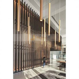 ANN5849 Luxury Custom Stainless Steel Coated Art Theme Printed Decorative <b>Screen</b> <b>Partition</b> Multi-Functional Design Durable - Product Image 4